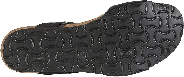 Naot Aisha - Wide Women's Shoes Black Velvet Nubuck/Black Madras Leather : EU 36 (US Women's 5) W, Suede - Image 4