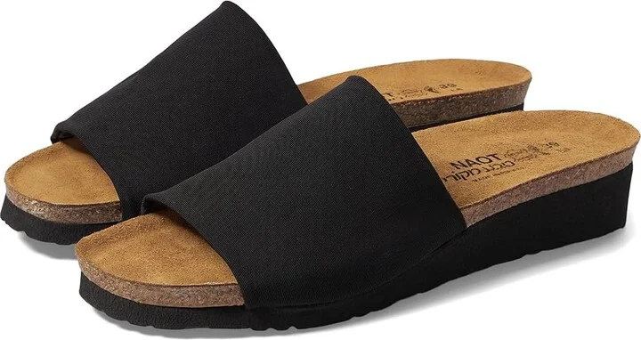 Naot Alana Women's Sandals Black Stretch : EU 35 (US Women's 4) M, Synthetic