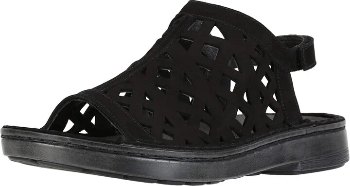 Naot Amadora Women's Shoes Black Velvet Nubuck : EU 35 (US Women's 4) M, Suede - Image 2