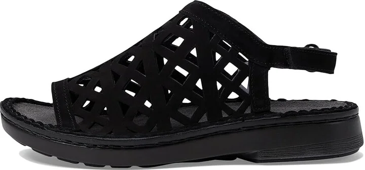Naot Amadora Women's Shoes Black Velvet Nubuck : EU 35 (US Women's 4) M, Suede - Image 7