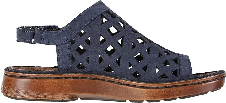 Naot Amadora Women's Shoes Navy Velvet Nubuck : EU 35 (US Women's 4) M, Suede - Image 8