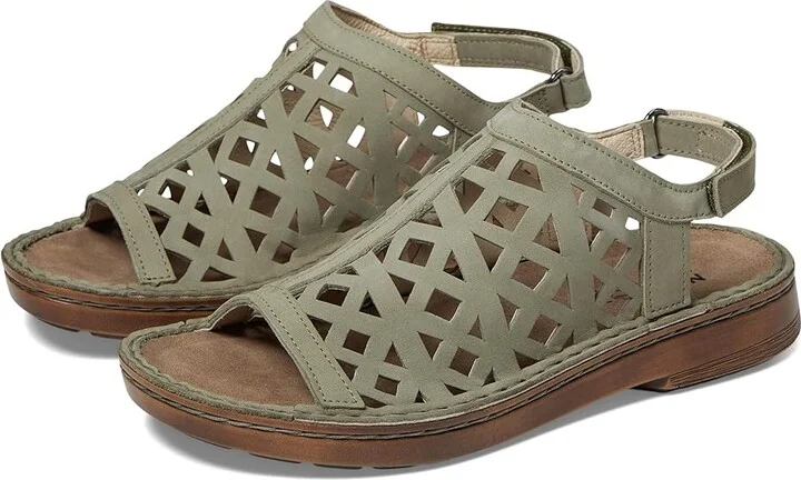 Naot Amadora Women's Shoes Sage Nubuck : EU 35 (US Women's 4) M, Suede
