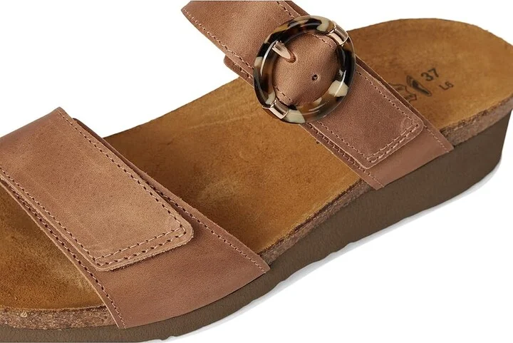 Naot Anabel Women's Shoes Latte Brown Leather : EU 38 (US Women's 7) M, Leather/Suede - Image 7