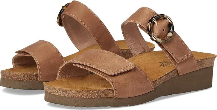 Naot Anabel Women's Shoes Latte Brown Leather : EU 38 (US Women's 7) M, Leather/Suede