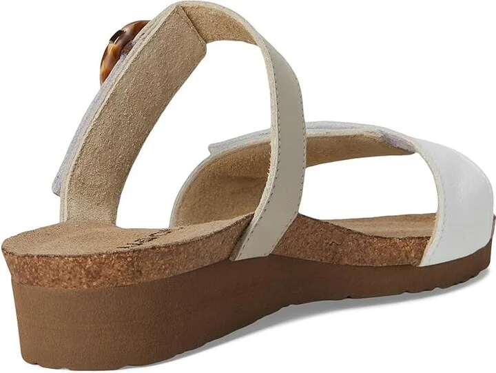 Naot Anabel Women's Shoes Soft White Leather/Soft Ivory Leather : EU 35 (US Women's 4) M - Image 4