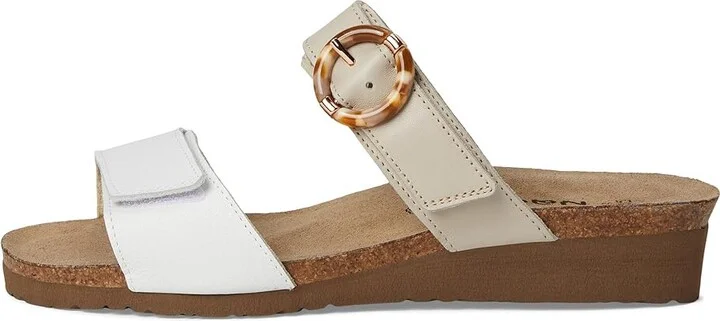 Naot Anabel Women's Shoes Soft White Leather/Soft Ivory Leather : EU 35 (US Women's 4) M - Image 6