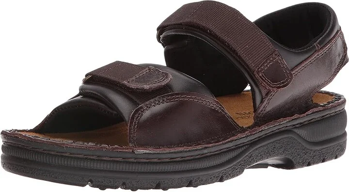 Naot Andes Men's Sandals Walnut Leather : EU 40 (US Men's 7) M - Image 2
