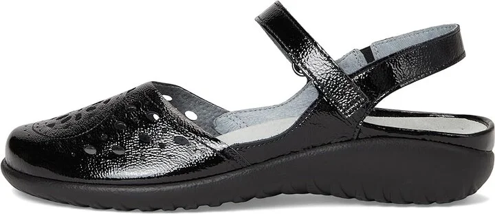 Naot Arataki Women's Shoes Black Crinkle Patent Leather : EU 42 (US Women's 11) M, Leather/Suede - Image 6
