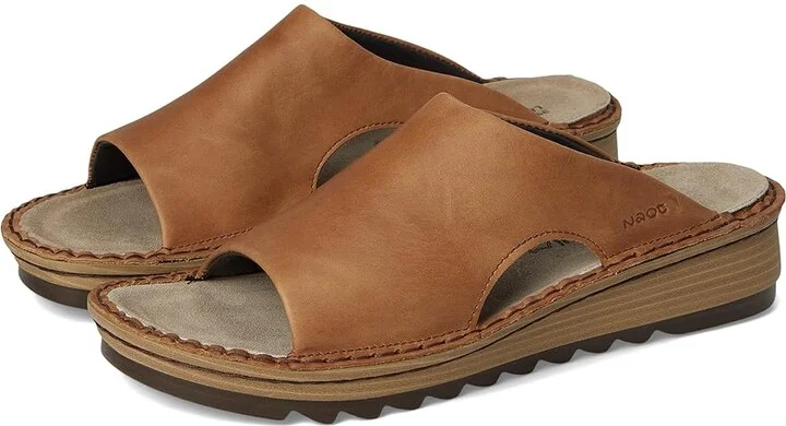 Naot Ardisia Women's Sandals Latte Brown Leather : EU 36 (US Women's 5) M