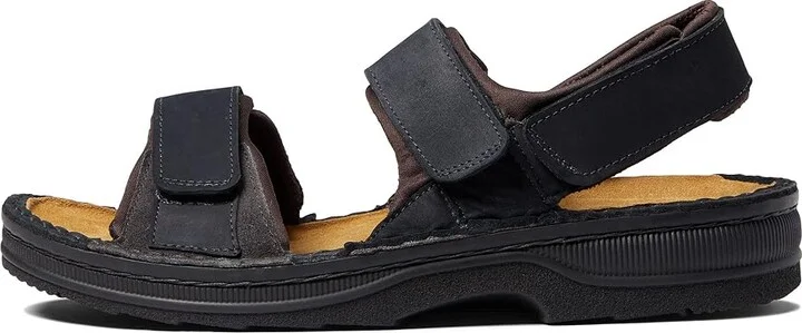 Naot Arthur Men's Shoes Black Nubuck/Oily Midnight Suede : EU 41 (US Men's 8) M - Image 5