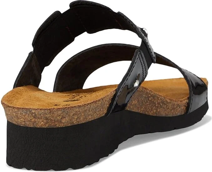Naot Ashley Women's Sandals Black Patent Leather : EU 36 (US Women's 5) M - Image 5