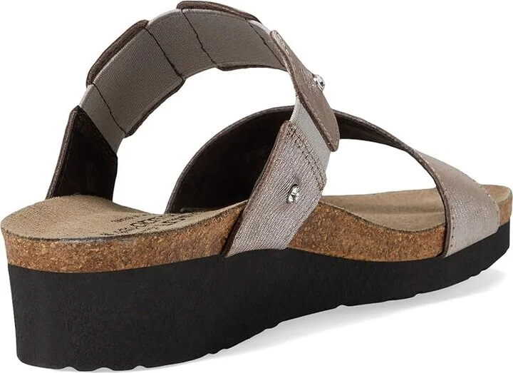 Naot Ashley Women's Sandals Silver Threads : EU 41 (US Women's 10) N, Leather - Image 4
