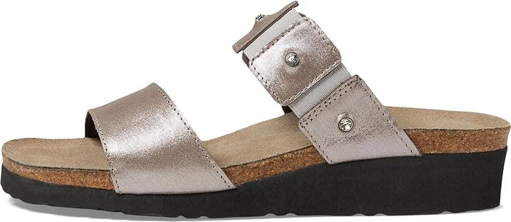 Naot Ashley Women's Sandals Silver Threads : EU 41 (US Women's 10) N, Leather - Image 5