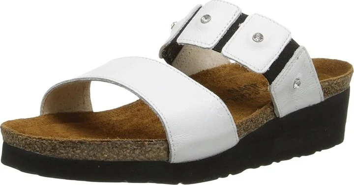 Naot Ashley Women's Sandals White Leather : EU 35 (US Women's 4) M - Image 2