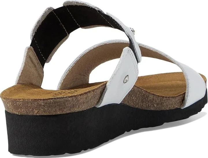 Naot Ashley Women's Sandals White Leather : EU 35 (US Women's 4) M - Image 5