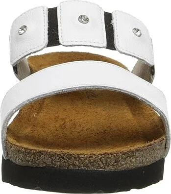 Naot Ashley Women's Sandals White Leather : EU 35 (US Women's 4) M - Image 6