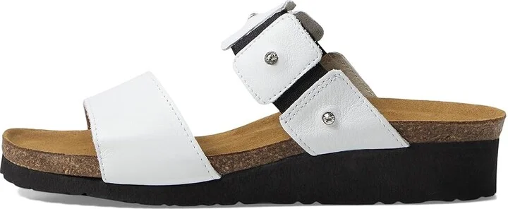 Naot Ashley Women's Sandals White Leather : EU 35 (US Women's 4) M - Image 7