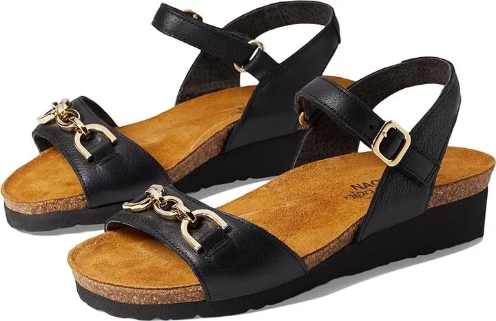 Naot Aubrey Women's Shoes Soft Black Leather : EU 36 (US Women's 5) M