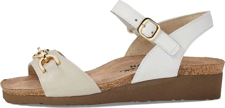 Naot Aubrey Women's Shoes Soft Ivory Leather/Soft White Leather : EU 42 (US Women's 11) M - Image 5