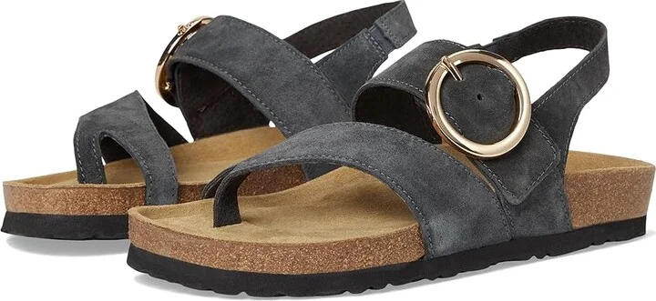 Naot Baltimore Women's Sandals Charcoal Suede : EU 40 (US Women's 9) M