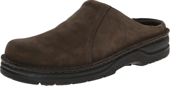 Naot Bjorn Men's Slip on Shoes Oily Brown Nubuk : EU 40 (US Men's 7) M, Leather/Nubuck - Image 2