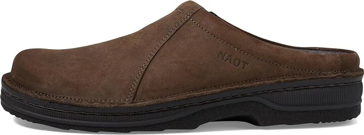 Naot Bjorn Men's Slip on Shoes Oily Brown Nubuk : EU 40 (US Men's 7) M, Leather/Nubuck - Image 7