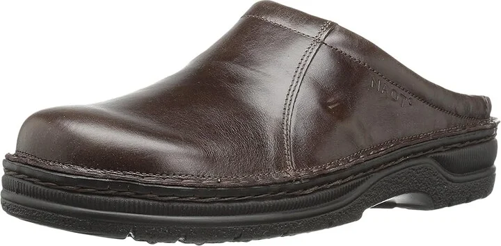 Naot Bjorn Men's Slip on Shoes Walnut Leather : EU 40 (US Men's 7) M, Leather/Nubuck - Image 2
