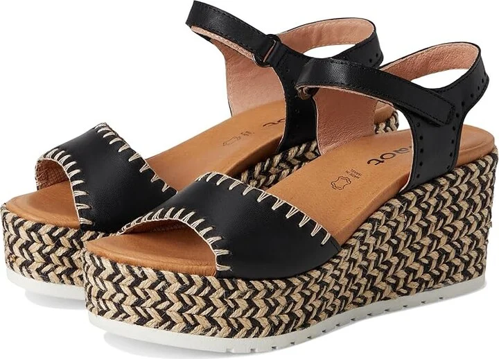 Naot Blanes Women's Sandals Jet Black Leather : EU 39 (US Women's 8) M