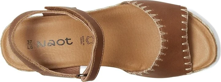 Naot Blanes Women's Sandals Latte Brown Leather : EU 42 (US Women's 11) M - Image 2