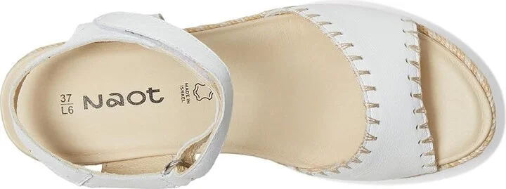Naot Blanes Women's Sandals White Leather : EU 42 (US Women's 11) M - Image 2