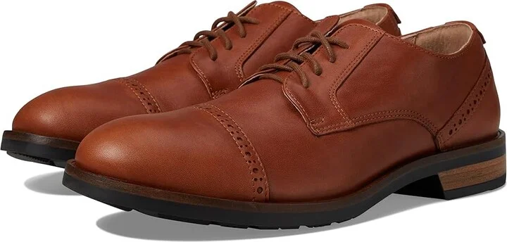 Naot Bondos Men's Lace Up Wing Tip Shoes Brown Peanut Leather : EU 40 (US Men's 7) M