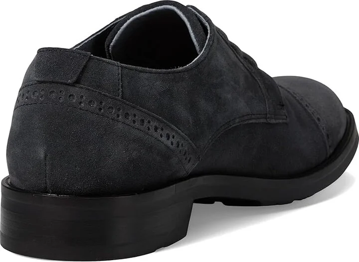 Naot Bondos Men's Lace Up Wing Tip Shoes Charcoal Suede : EU 40 (US Men's 7) M, Leather - Image 4