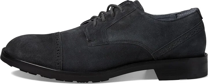 Naot Bondos Men's Lace Up Wing Tip Shoes Charcoal Suede : EU 40 (US Men's 7) M, Leather - Image 6