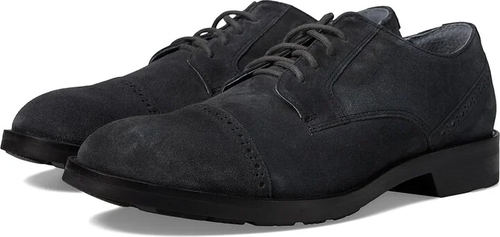 Naot Bondos Men's Lace Up Wing Tip Shoes Charcoal Suede : EU 40 (US Men's 7) M, Leather