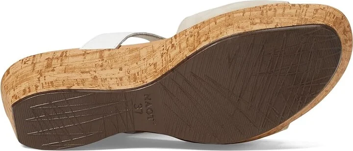 Naot Breezy Women's Shoes Beige Nubuck/Soft White Leather : EU 36 (US Women's 5) M - Image 3