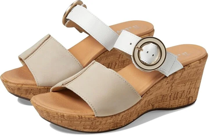 Beige Nubuck,soft White Leather