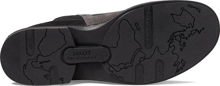 Naot Business Men's Shoes Black Raven Leather/Black Crackle Leather/Gray Suede : EU 41 (US Men's 8) M, Leather/Suede - Image 4
