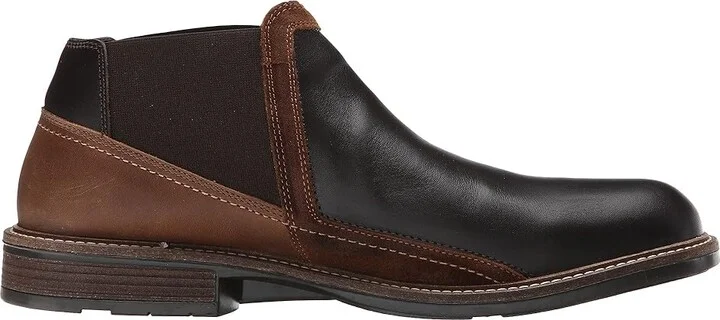 Naot Business Men's Shoes French Roast Leather/Saddle Brown Leather/Seal Brown Suede : EU 41 (US Men's 8) M, Leather/Suede - Image 8
