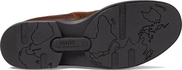 Naot Business Men's Shoes Soft Brown Leather/Toffee Brown Leather/Seal Brown Suede : EU 40 (US Men's 7) M, Leather/Suede - Image 4