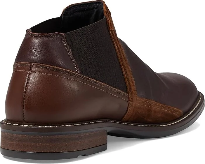 Naot Business Men's Shoes Soft Brown Leather/Toffee Brown Leather/Seal Brown Suede : EU 40 (US Men's 7) M, Leather/Suede - Image 5
