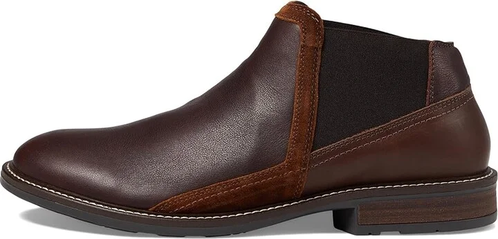 Naot Business Men's Shoes Soft Brown Leather/Toffee Brown Leather/Seal Brown Suede : EU 40 (US Men's 7) M, Leather/Suede - Image 7