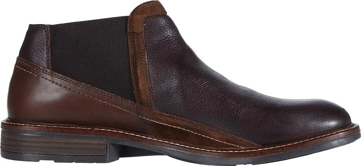 Naot Business Men's Shoes Soft Brown Leather/Toffee Brown Leather/Seal Brown Suede : EU 40 (US Men's 7) M, Leather/Suede - Image 8