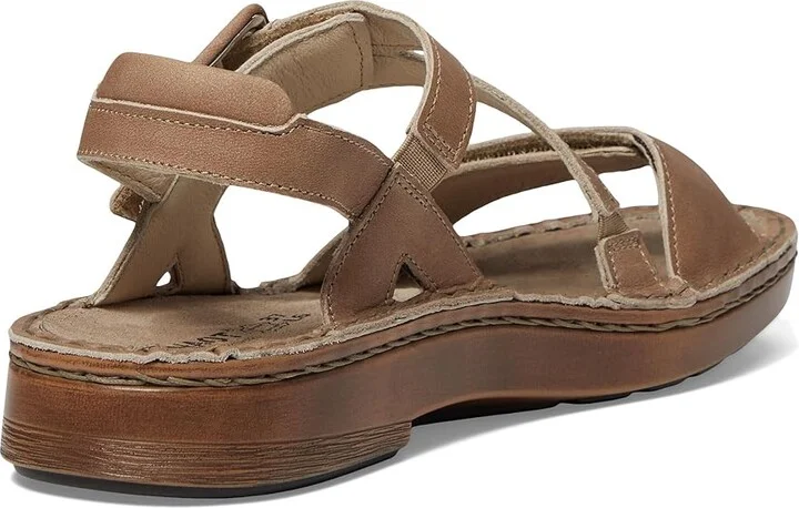 Naot Castelo Women's Shoes Khaki Beige Leather : EU 37 (US Women's 6) M - Image 4