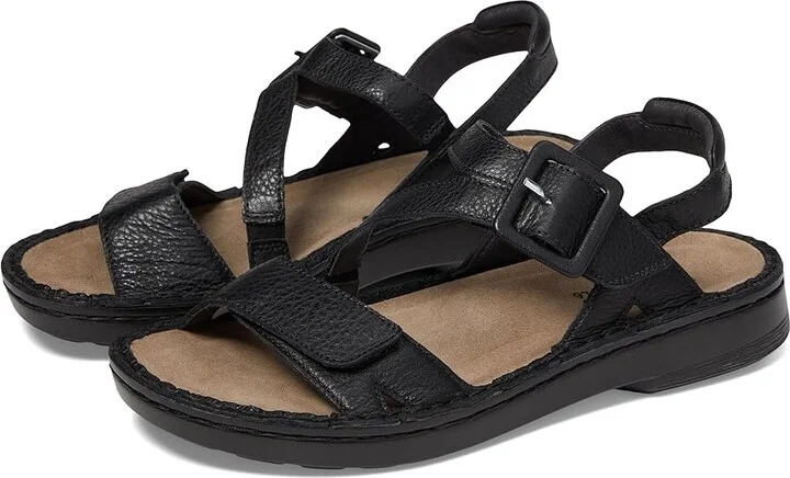 Naot Castelo Women's Shoes Soft Black Leather : EU 35 (US Women's 4) M