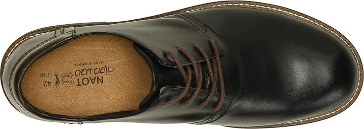 Naot Chief Men's Lace up casual Shoes Black Raven Leather/Walnut Leather : EU 40 (US Men's 7) M - Image 3