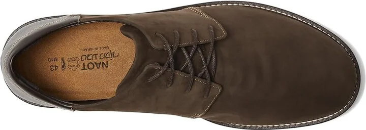 Naot Chief Men's Lace up casual Shoes Oily Brown Nubuck/French Roast Leather/Hazelnut Leather : EU 40 (US Men's 7) M, Leather/Nubuck - Image 3