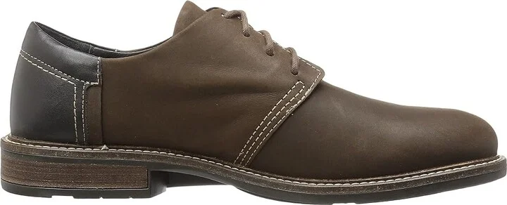 Naot Chief Men's Lace up casual Shoes Oily Brown Nubuck/French Roast Leather/Hazelnut Leather : EU 40 (US Men's 7) M, Leather/Nubuck - Image 8