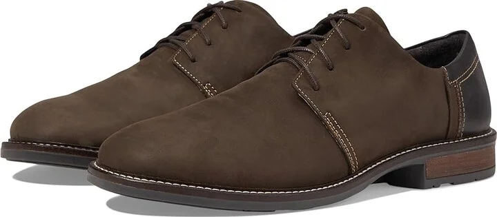 Naot Chief Men's Lace up casual Shoes Oily Brown Nubuck/French Roast Leather/Hazelnut Leather : EU 40 (US Men's 7) M, Leather/Nubuck
