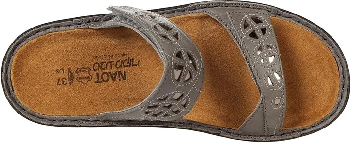 Naot Cornet Women's Shoes Foggy Gray Leather/Glass Silver : EU 35 (US Women's 4) M, Leather/Synthetic - Image 2