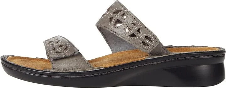 Naot Cornet Women's Shoes Foggy Gray Leather/Glass Silver : EU 35 (US Women's 4) M, Leather/Synthetic - Image 6